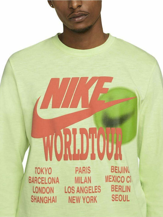 Sportswear World Tour Суитшърт Жълт