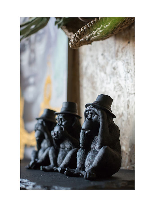 InTheBox Decorativă Maimuță Decorativ Maimuță din Polirășină 14x15x21cm 1buc