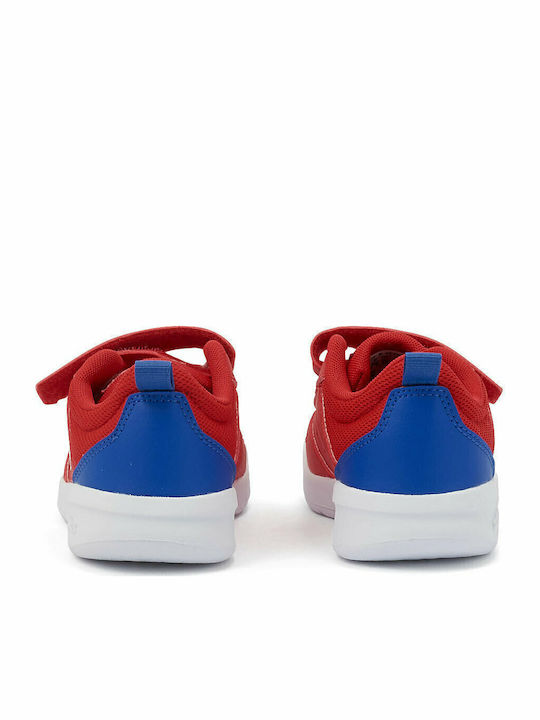 Tensaur Tensaur Kids Sports Shoes Running with Hoop & Loop Closure Scarlet / Cloud White / Royal Blue