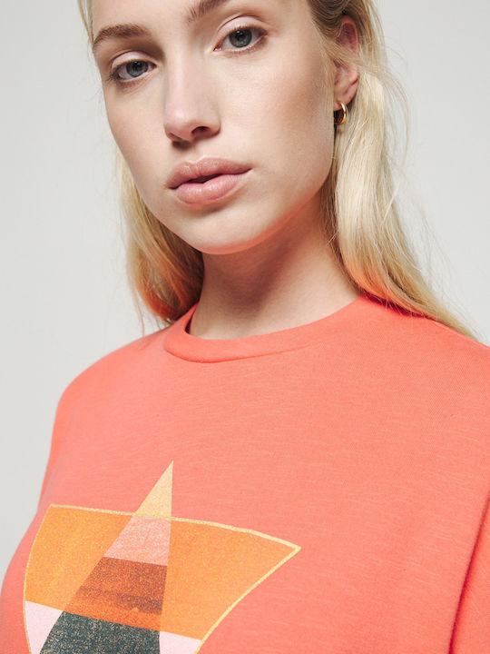 Varsha Women's Sweatshirt Orange