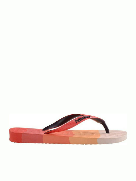 Frauen Flip Flops in Orange Farbe