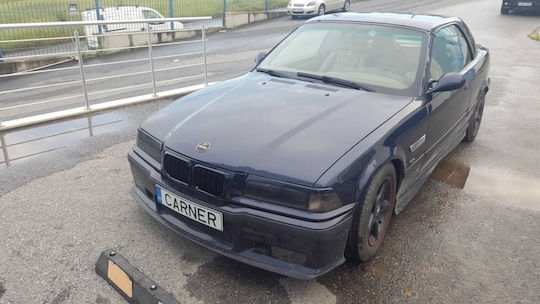 Carner Καρδιές BMW 3 E36 M4 Look Facelift 1996-1999 Gloss Black