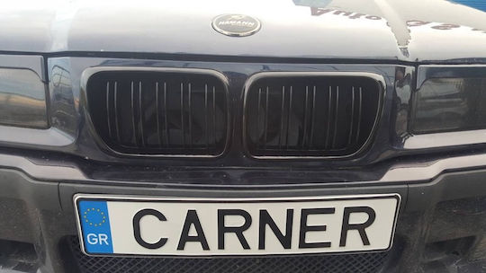 Carner Καρδιές BMW 3 E36 M4 Look Facelift 1996-1999 Gloss Black