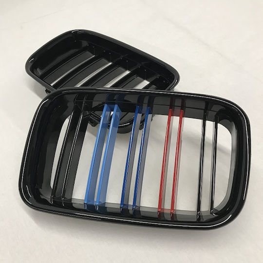 Carner Καρδιές BMW 3 E36 M4 Look Pre-Facelift 1990-1996 Gloss Black Tri-color