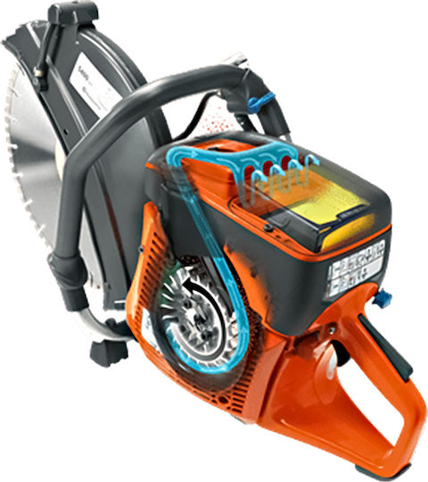 Husqvarna K770 Ηλεκτρικός Κόφτης Δομικών Υλικών με Δίσκο Διαμέτρου 350mm
