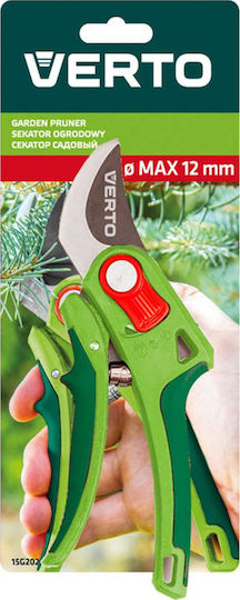 Verto Pruning Shears Type Bypass Shears Length 21cm with Maximum Cutting Diameter 12mm