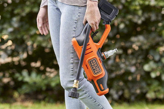 Black & Decker Πλυστικό Μπαταρίας 18V 1x2Ah με Πίεση 24bar