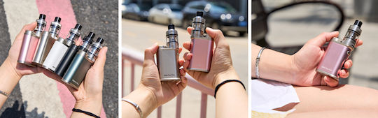 Eleaf Istick Pico Plus Melo 4S Kit Box Mod 4ml Pearl White