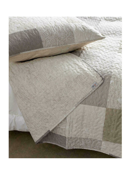 Vesta Home Подредба Шалтета Едноспално От Полиестер Сив 160x230см 2 Бройки