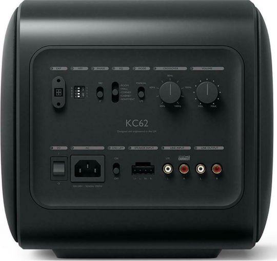 Kef KC62 KC62 Wireless Active Subwoofer with Speaker 6.5" 1000W Black