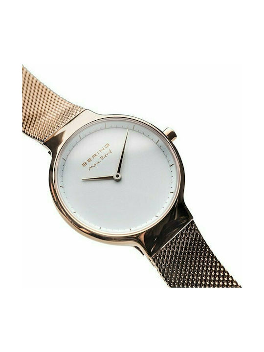 Bering Time Max René Damenuhr mit Metall-Armband