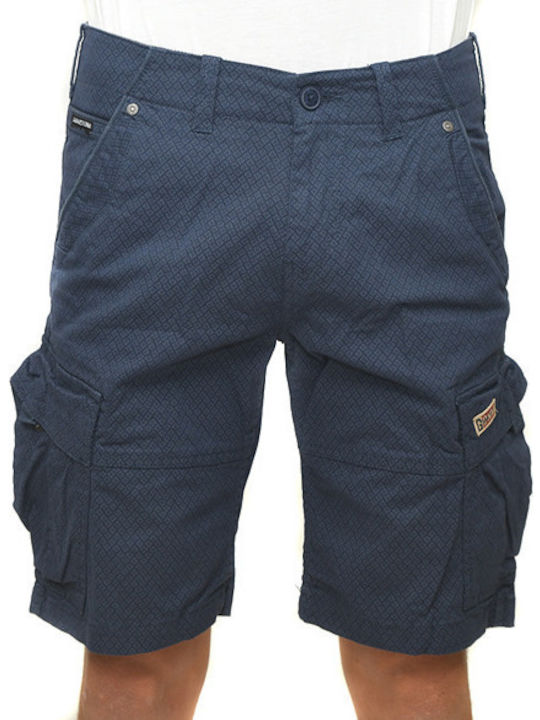 GAM003-20703 Men's Shorts Cargo Navy Blue