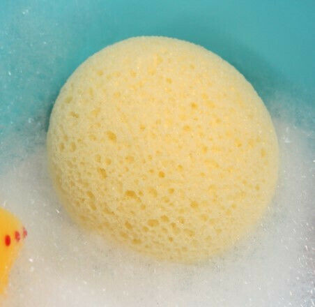 Kiokids Baby Badezubehör Schwamm Bad Gelbe