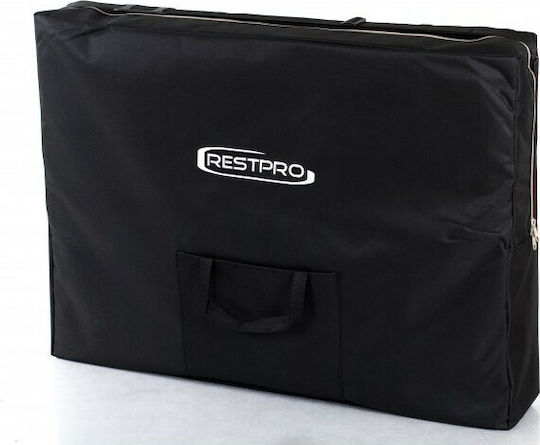 Rest Pro RestPro Classic 2 Κρεβάτι Μασάζ και Φυσικοθεραπείας Φορητό/Πτυσσόμενο Μπεζ από Ξύλο 192x70εκ.