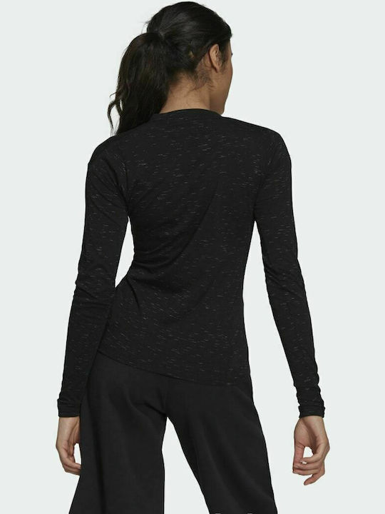 Adidas Future Icons Дамска Спортна Блуза Дълъг ръкав Черно