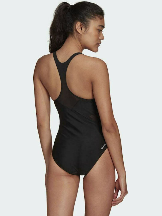 adidas SH3.RO Athletic One-Piece Swimsuit Black