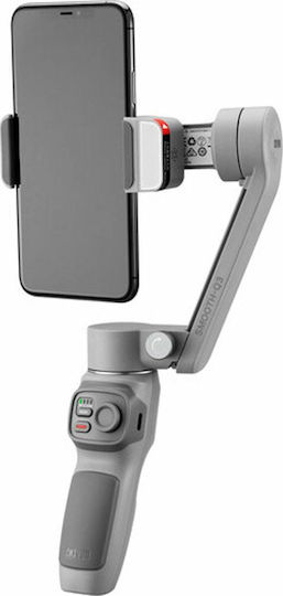 Zhiyun Smooth Q3 Phone Gimbal with 3 Axis Stabilization and 15 Operating Hours Gray