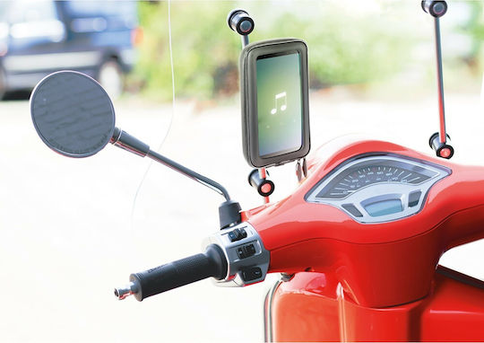 Lampa Smart Scooter Case Mount Phone Motorcycle with Case for Mirror 165x90mm