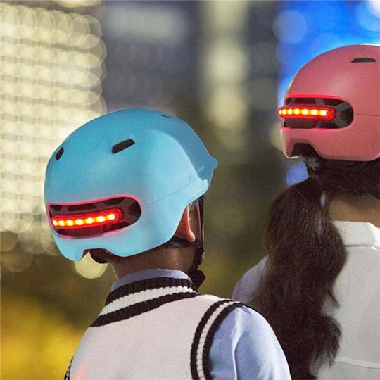 Smart4u SH50M Helmet for Electric Scooter Helmet with LED Blue Xiaomi in Blue Color 465821