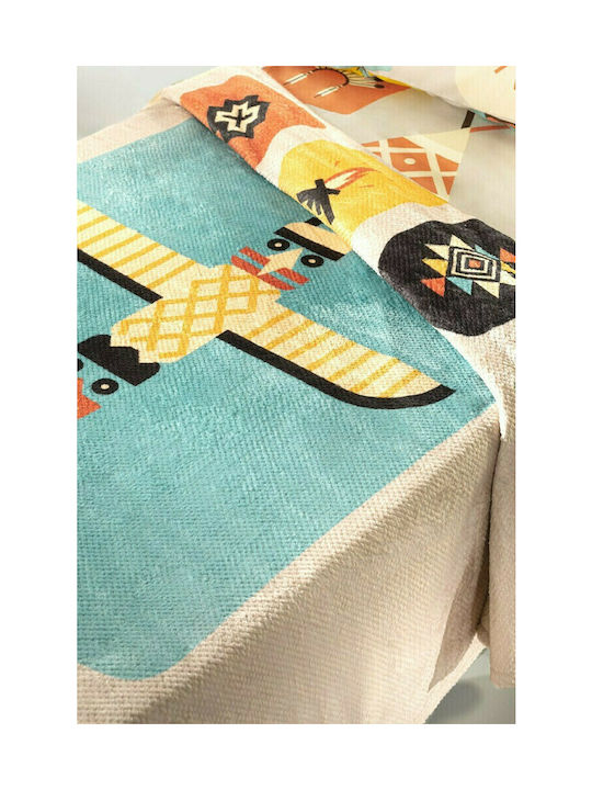 Saint Clair Blanket Fleece Indian Beige 160x220cm
