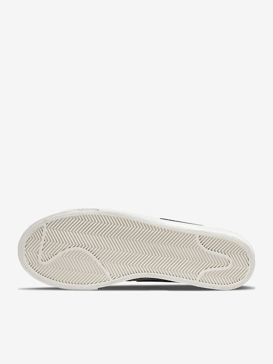 Blazer Low Дамски Флатформи Маратонки White Black / Sail / Team Orange