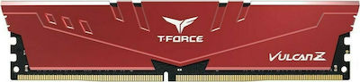 TeamGroup T-Force Vulcan Z 32GB DDR4 RAM με 2 Modules (2x16GB) και Ταχύτητα 3200 για Desktop