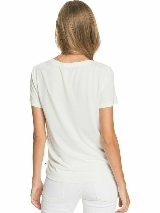 Roxy Chasing The Swell Women's Athletic T-shirt White