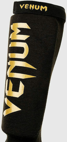 Venum Kontact Schienbeinschützer Erwachsene Black/Gold