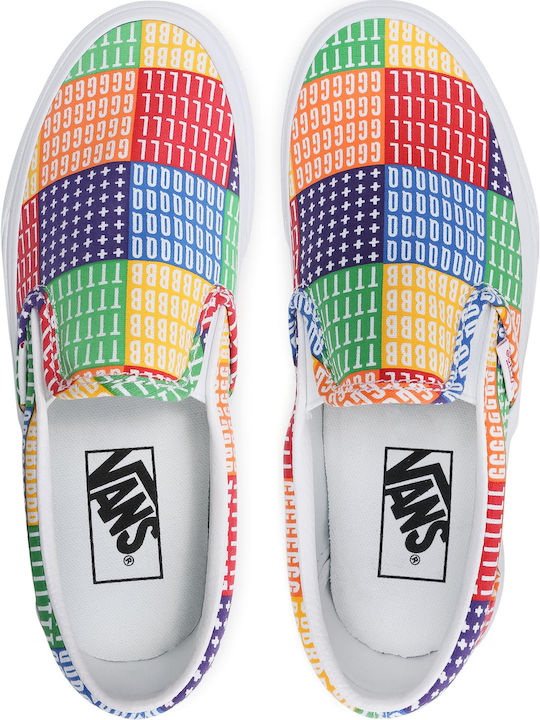 Classic Pride Stoff Herren Slip-Ons Pride