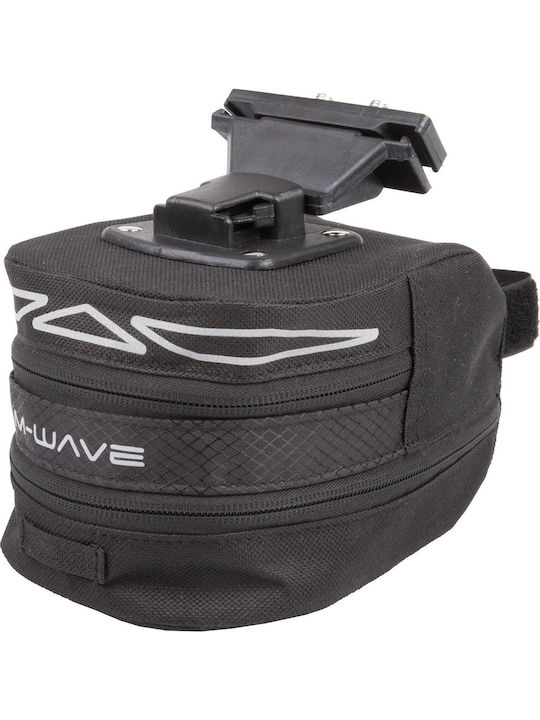 M-Wave Reflex Tilburg M Clip Bicycle Saddle Bag Black 122357