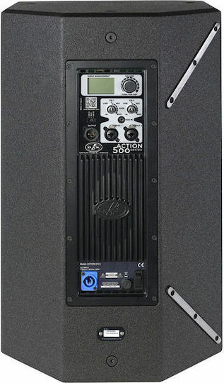 DAS Audio Action-512A Αυτοενισχυόμενο Ηχείο PA 500W με Woofer 12" 38.5x38x62εκ.