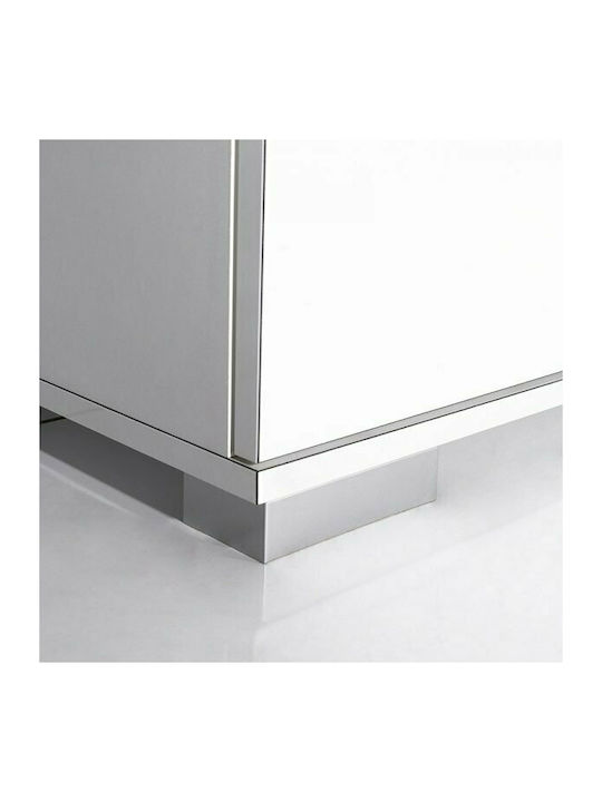 Doppeltür Kleiderschrank Diamond White 60x40x187cm