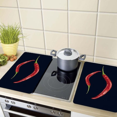 Wenko Hot Chilli Duo made of Glass 30x52cm 2pcs