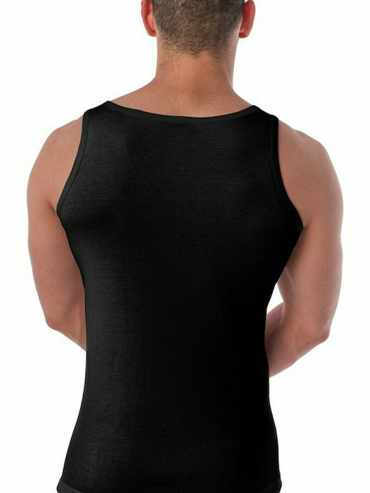 Lord 115 Men's Sleeveless Undershirt Black