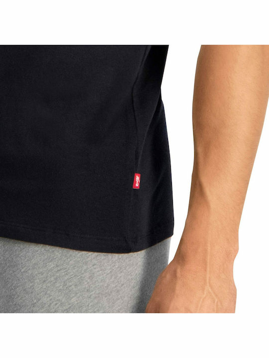 Herren Unterhemden in Schwarz Farbe 2Packung