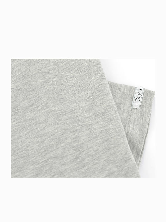 Men's Undershirt Short-sleeved in Gray Color