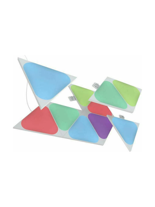 Nanoleaf Shapes Triangles Mini Expansion 10-pack Decorative Lamp Hexagon Multicolour 10pcs