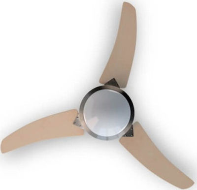 Cecotec Energy Silence Aero 480 Ανεμιστήρας Οροφής 106cm με Τηλεχειριστήριο Καφέ