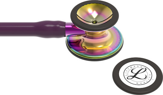 3M Littmann Cardiology IV Кардиологичен Стетоскоп Непрекъснато с Двоен Конус Бордо