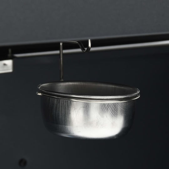 vidaXL Gas Grill with 4 pcs 11.6kW and Side Burner