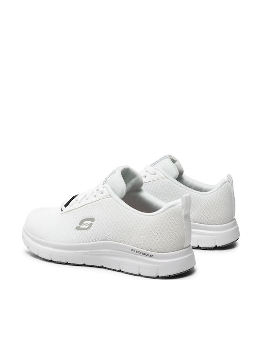 Skechers Bendon Παπούτσι Εργασίας Λευκό με Πιστοποίηση SR