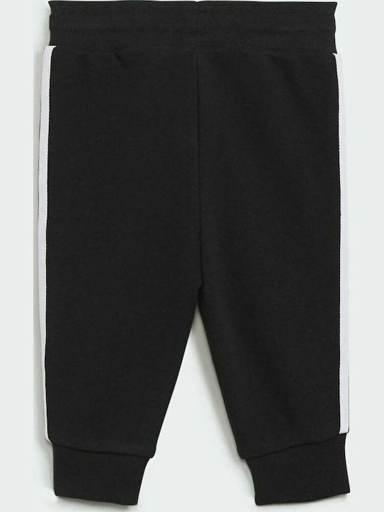 Kids Sweatpants Set Black 2pcs Adicolor