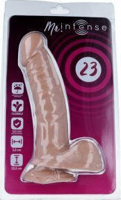 Intense Mr Intense Realistic Cock 23 Ρεαλιστικό Dildo με Όρχεις και Βεντούζα Flesh 20.8cm