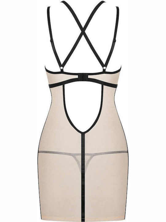 Obsessive Summer Women's Nightdress Beige Nudelia