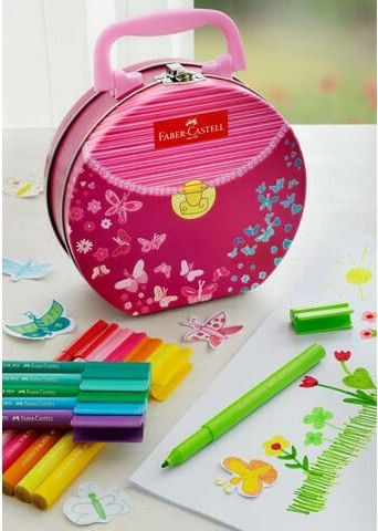 Faber-Castell Μαρκαδόροι Ζωγραφικής Λεπτοί Σετ 33 χρώματα