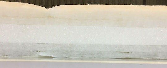 Bs Strom Ανώστρωμα Sapphire Top Foam Plus Μονό Foam 100x190x10εκ.