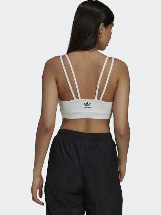 adidas Adicolor Classics Frauen Sport-BHs Sport-BH Weiß