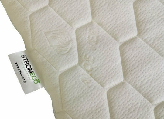 Strom Eco Mattress Topper Foam 5+ Aloe Vera Double Foam Infused with Aloe & Removable Cover 140x190x8cm