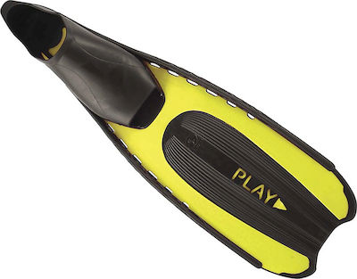 Salvas Play Swimming / Snorkelling Fins Medium Yellow