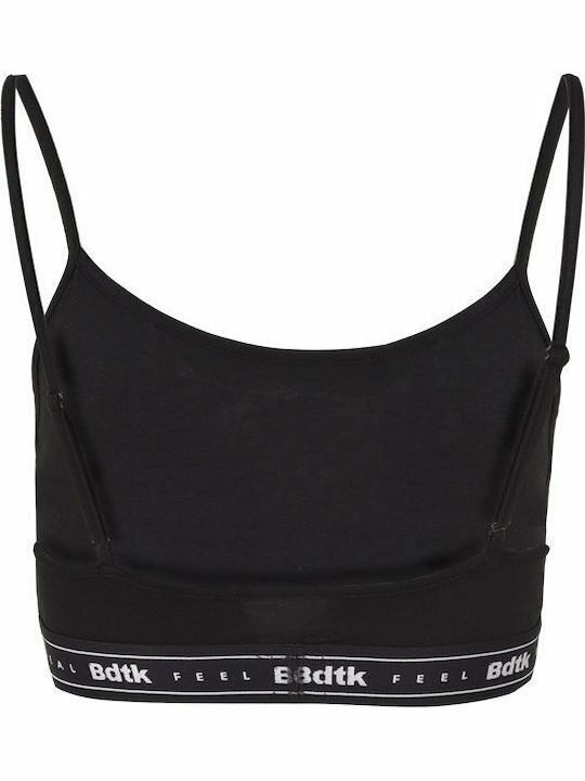 Women's Sports Bra without Padding Black